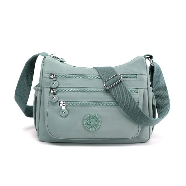 (Buy 1 Get 1 Free) Lightweight Nylon Crossbody Bag – Multi-Pocket, Water-Resistant, Adjustable 🔧