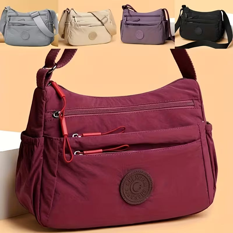 (Buy 1 Get 1 Free) Women's Lightweight Nylon Crossbody Bag