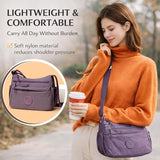 New Durable Nylon Fabric Multi-Pocket Adjustable Shoulder Crossbody Bag { Pack 2 }