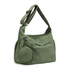 [Buy 1 Get 1 Free] Nylon Multi-Compartment Messenger Handbag