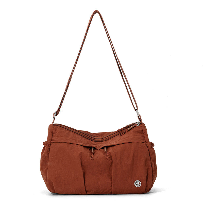 All-Purpose Lightweight Nylon Fabric Women Shoulder Bag with Large Capacity { Pack 2 }
