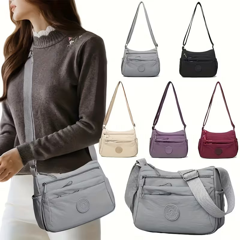 (Buy 1 Get 1 Free) Women's Lightweight Nylon Crossbody Bag