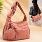 [Buy 1 Get 1 Free] Nylon Multi-Compartment Messenger Handbag